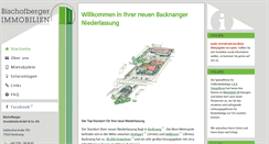 Desktop Screenshot of bischofberger-immobilien.biz
